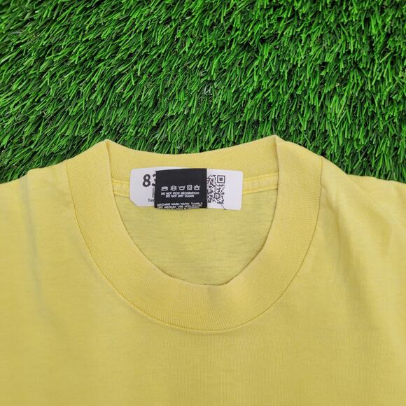 Vintage 80s Hoosier Millionaire Crop Shirt Womens M 19x15 Lottery Game-Show - Picture 9 of 14